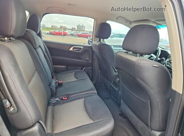 5N1DR2MN7HC614171 2017 NISSAN PATHFINDER Black Вид підкапотного простору