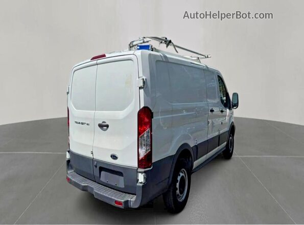 1FTYE1ZM1JKB51970 2018 FORD TRANSIT Белый Передняя правая четверть