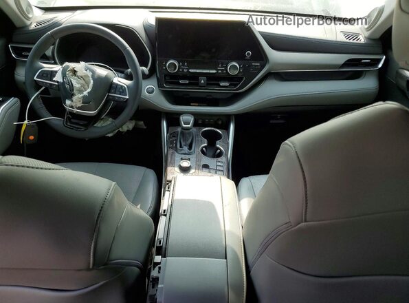 5TDKDRBH5TS597412 2026 TOYOTA HIGHLANDER Black Вид щитка приладів