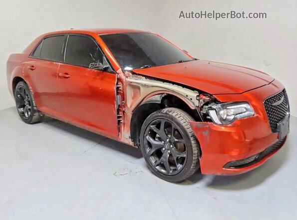 2C3CCAAGXMH609365 2021 CHRYSLER 300 Оранжевый Задняя левая четверть