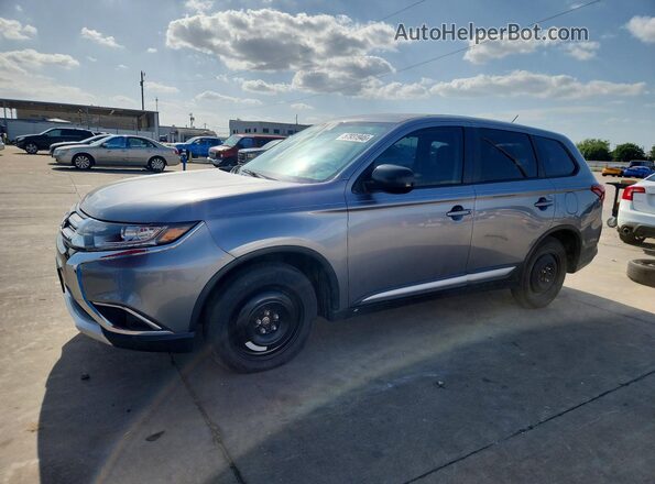 JA4AD2A37GZ062203 2016 MITSUBISHI OUTLANDER Gray Задня ліва чверть