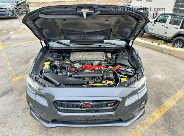 JF1VA2M63H9808062 2017 SUBARU WRX Gray Առջևի վահանակի տեսք