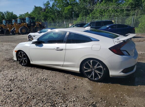 2HGFC3A50KH753279 2019 HONDA CIVIC White უკანა მარჯვენა