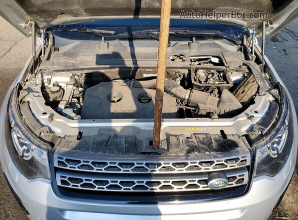 SALCP2BGXHH643413 2017 LAND ROVER DISCOVERY Silver ძრავის განყოფილების ხედი
