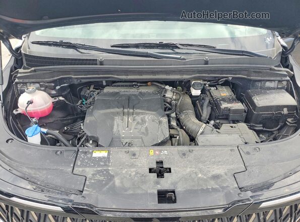 KNDNB5K38T6584654 2026 KIA CARNIVAL Black Widok naklejki z numerem VIN