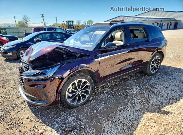 5LMPJ8KA7SJ897890 2025 LINCOLN NAUTILUS Burgundy Հետևի ձախ