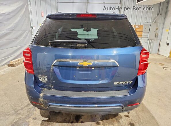 2GNFLFEK0G6131131 2016 CHEVROLET EQUINOX Blue Widok wnętrza z przodu