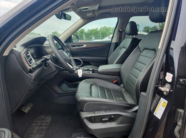 1V2BR2CA1SC570510 2025 VOLKSWAGEN ATLAS Black წინა პანელის ხედი