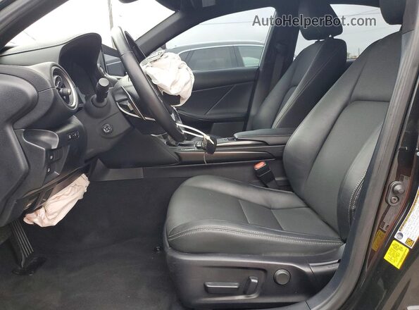JTHDA1D2XN5118047 2022 LEXUS IS Black წინა პანელის ხედი