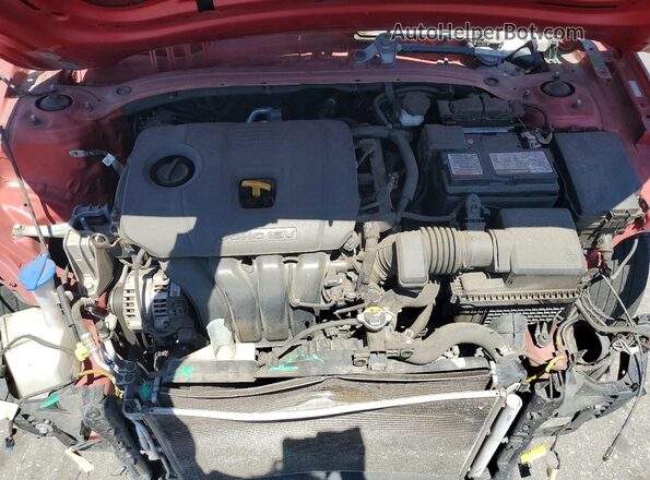 3KPF24AD1ME374823 2021 KIA FORTE Red 