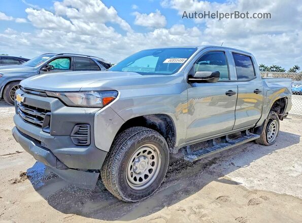 1GCGSBEC6R119601 2024 CHEVROLET COLORADO Silver Tył lewy