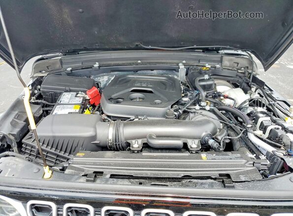 1C4PJXEN8SW644242 2025 JEEP WRANGLER Черный Вид подкапотного пространства