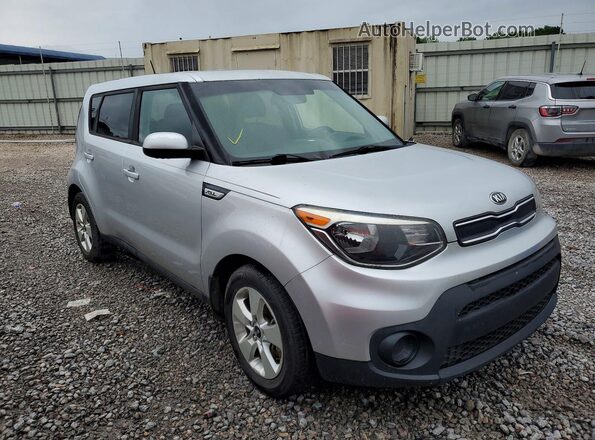 KNDJN2A23H7437706 2017 KIA SOUL Gray წინა ხედი