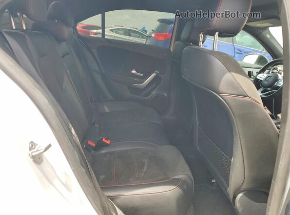 W1K3G4EB6LJ218149 2020 MERCEDES-BENZ A White უკანა სალონის ხედი