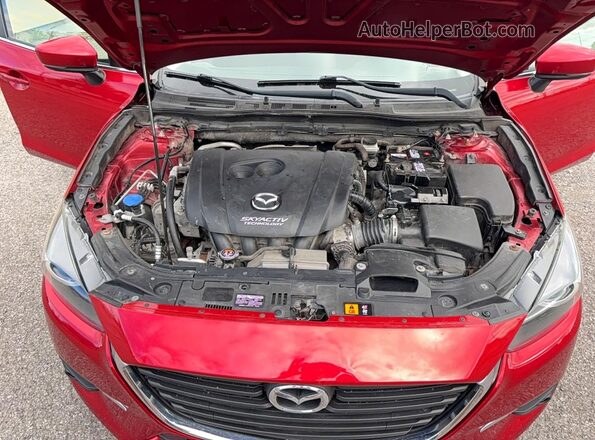 3MZBN1M34JM200329 2018 MAZDA 3 Red 