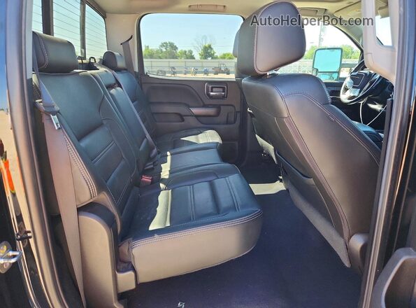 1GT12SEG7KF258984 2019 GMC SIERRA Black Widok wnętrza z tyłu