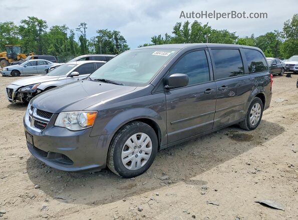 2C4RDGBG7GR252228 2016 DODGE CARAVAN Gray უკანა მარცხენა