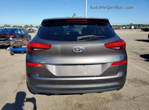KM8J2CA45LU173152 2020 HYUNDAI TUCSON Серый Вид салона спереди