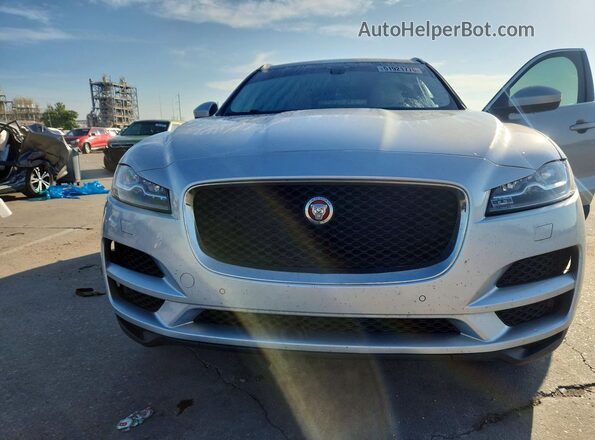SADCK2FX5JA250387 2018 JAGUAR F-PACE White Widok z tyłu