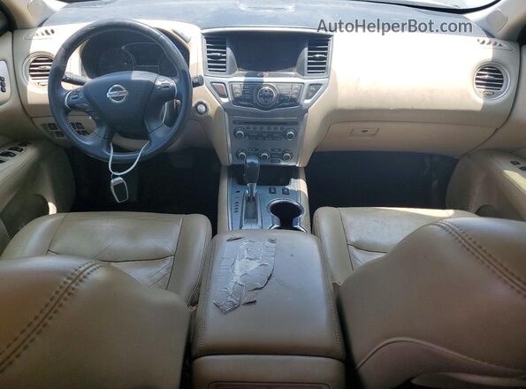 5N1DR2MN5HC671887 2017 NISSAN PATHFINDER White Widok zestawu wskaźników