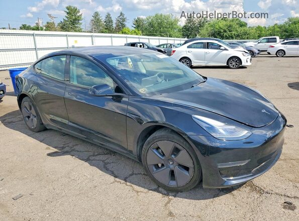 5YJ3E1EA8PF422776 2023 TESLA MODEL 3 Черный Вид спереди