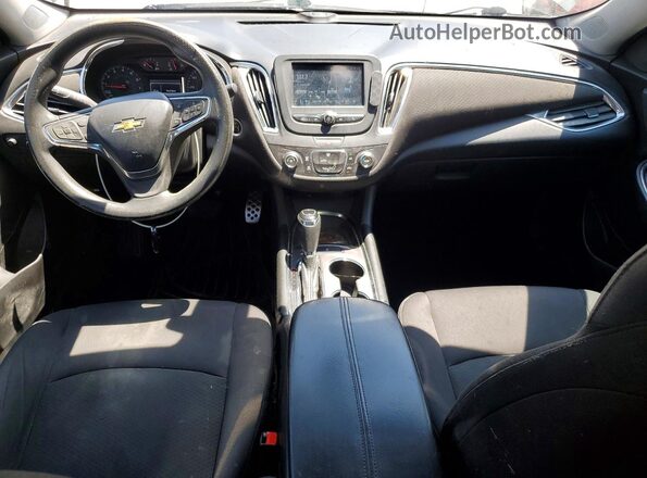 1G1ZE5ST3HF203169 2017 CHEVROLET MALIBU Black Սարքավորումների վահանակի տեսք
