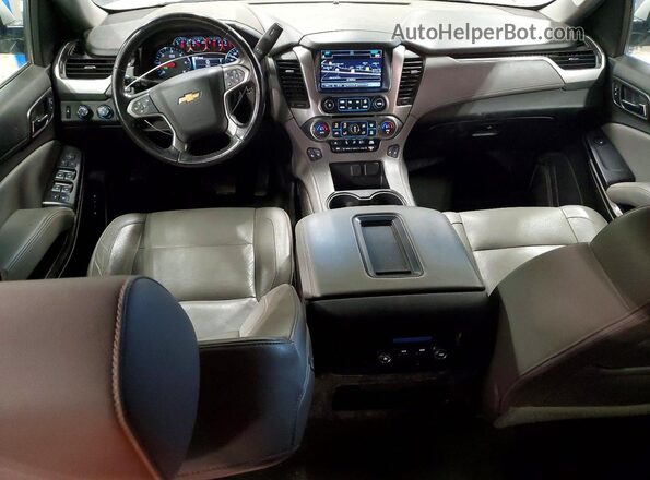 1GNSKHKC7GR262555 2016 CHEVROLET SUBURBAN Серебряный Вид щитка приборов
