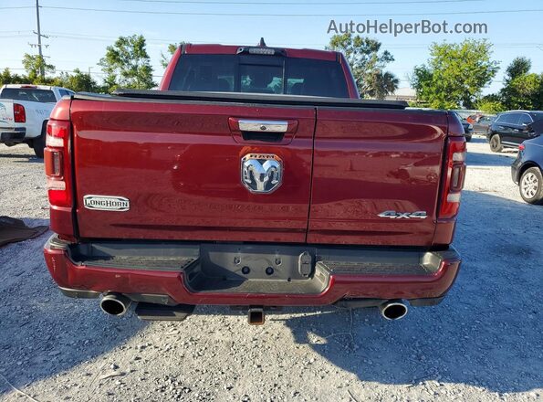 1C6SRFKT9MN568658 2021 RAM 1500 Red Вид салону спереду
