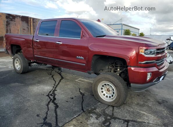 3GCUKTEJ0HG422856 2017 CHEVROLET SILVERADO Maroon 
