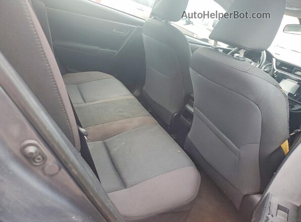 5YFBURHE1KP893323 2019 TOYOTA COROLLA Gray Вид задньої частини салону
