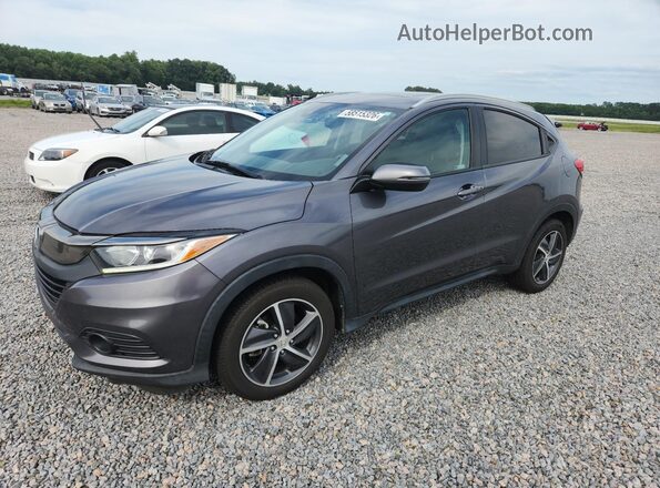3CZRU6H54NM764902 2022 HONDA HR-V Gray Trasero izquierdo