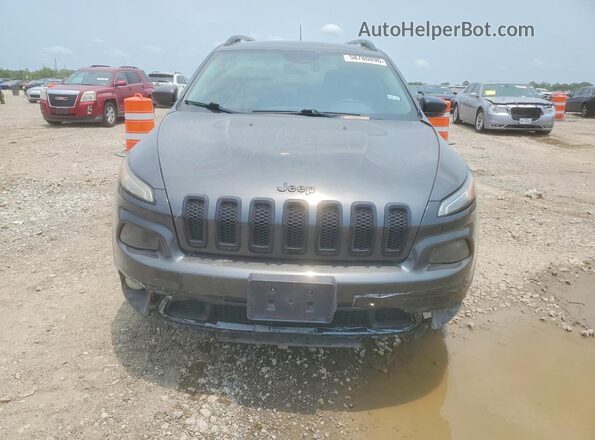 1C4PJMCB2GW225737 2016 JEEP CHEROKEE Charcoal Rear view
