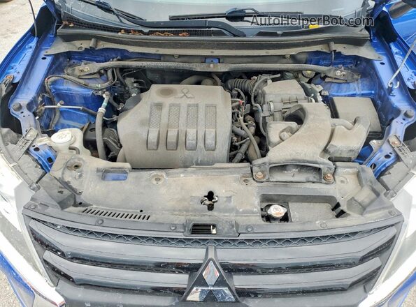 JA4AT4AA0JZ046753 2018 MITSUBISHI ECLIPSE Blue VIN sticker view
