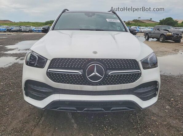 4JGFB4JB6NA770860 2022 MERCEDES-BENZ GLE-CLASS White Widok z tyłu