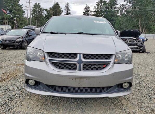 2C4RDGEG9JR359929 2018 DODGE GRAND Silver Rear view