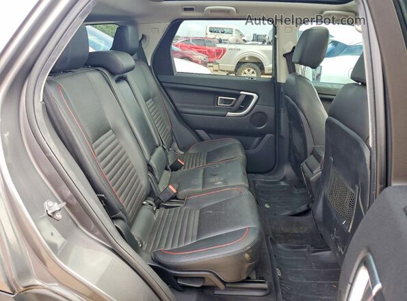 SALCT2BGXHH643679 2017 LAND ROVER DISCOVERY Gray Rear interior view