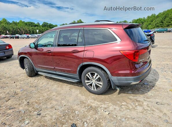5FNYF5H58JB011426 2018 HONDA PILOT Maroon Trasero derecho