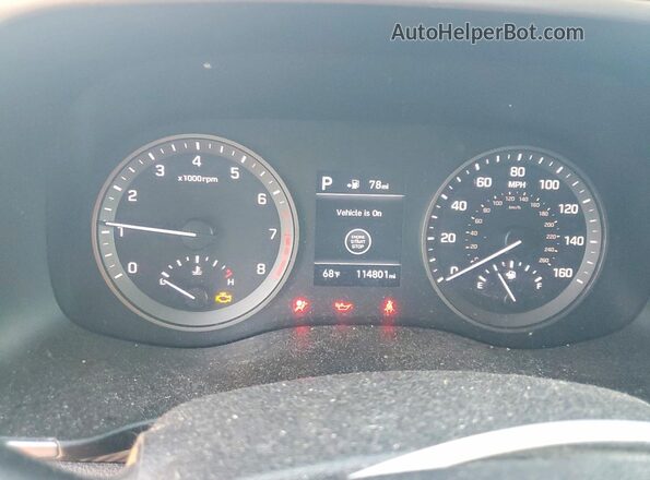 KM8J3CA40LU103023 2020 HYUNDAI TUCSON Черный Вид задних сидений