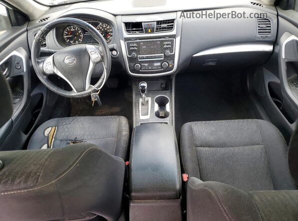 1N4AL3AP9JC235253 2018 NISSAN ALTIMA White ხელსაწყოთა პანელის ხედი