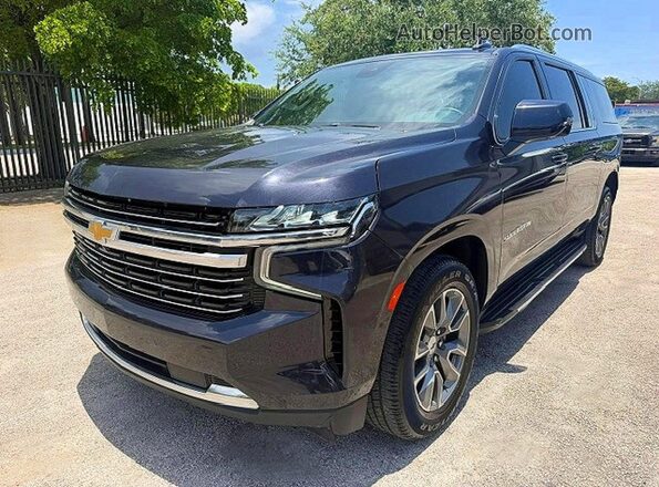 1GNSCCKDXPR303222 2023 CHEVROLET SUBURBAN Gray Rear left