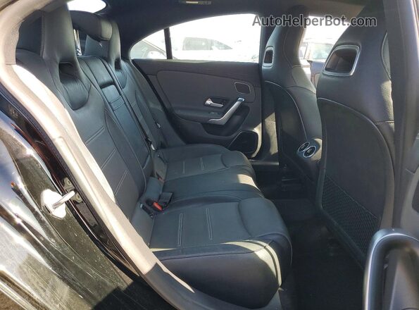W1K5J4GB0LN104115 2020 MERCEDES-BENZ CLA-CLASS Black უკანა სალონის ხედი