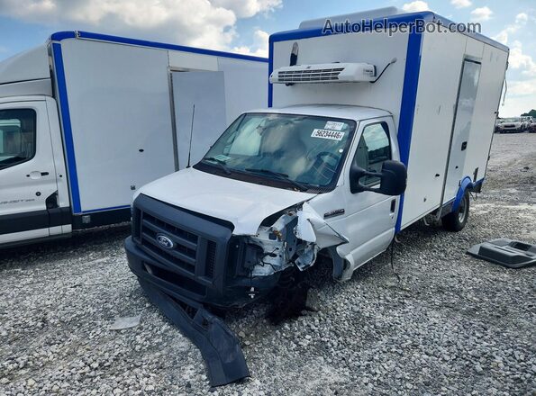 1FDWE3FK4PDD24976 2023 FORD ECONOLINE Белый Задняя левая четверть