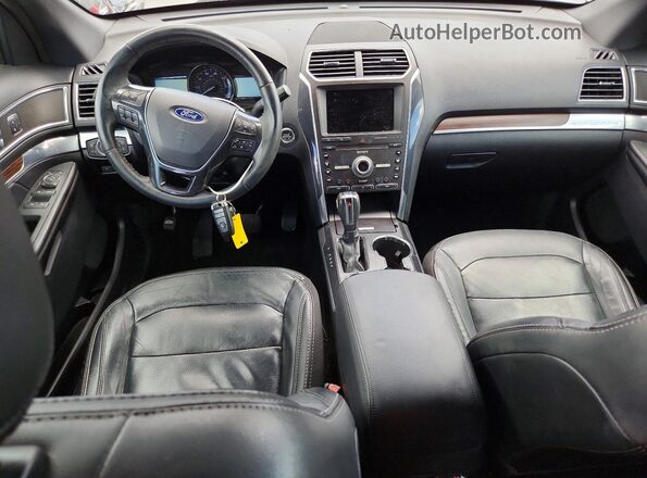 1FM5K7F82KGB41521 2019 FORD EXPLORER Gray Widok zestawu wskaźników