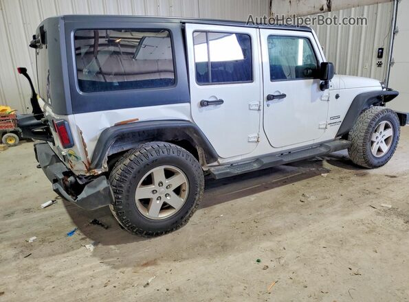 1C4BJWDG7HL739229 2017 JEEP WRANGLER Белый Передняя правая четверть