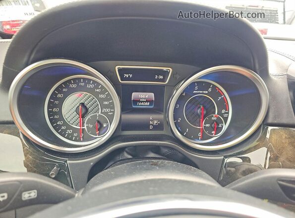 4JGDF7FE7HA752534 2017 MERCEDES-BENZ GLS Black Vista del salpicadero