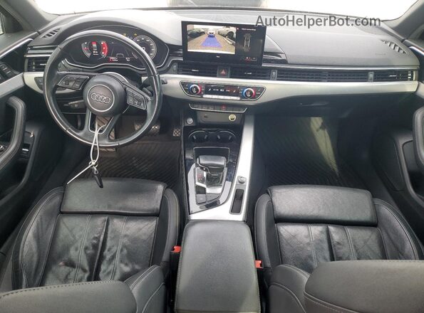 WAUHMAF48LA056044 2020 AUDI A4 White Widok zestawu wskaźników
