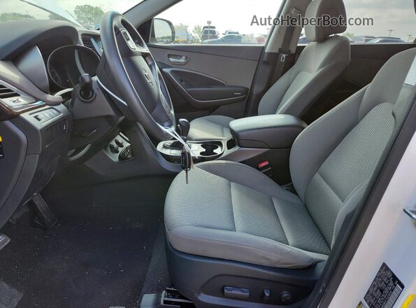 KM8SMDHF1HU206067 2017 HYUNDAI SANTA Белый 