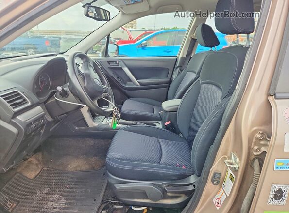 JF2SJABC1GH411035 2016 SUBARU FORESTER Brown Widok deski rozdzielczej