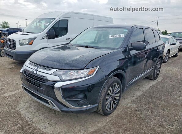 JA4AD2A3XLZ048399 2020 MITSUBISHI OUTLANDER Black Задня ліва чверть