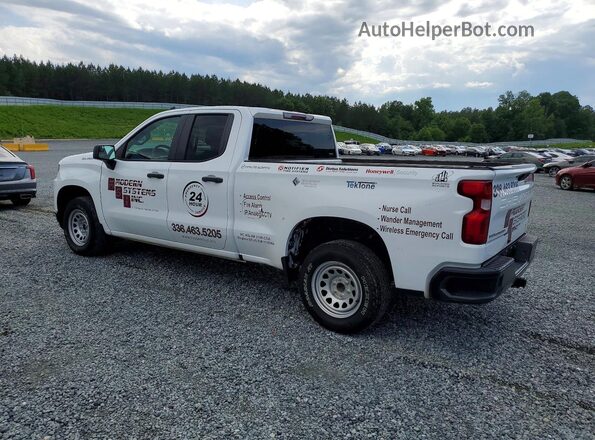 1GCRWAEF5KZ190076 2019 CHEVROLET SILVERADO White Задня права чверть